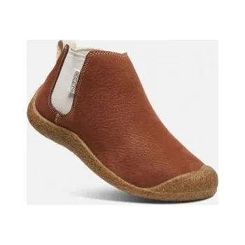 Dámské polobotky KEEN MOSEY CHELSEA LEATHER W tortoise shell/birch US 9 / EU 39,5 / UK 6,5 / 26 cm; Hnědá obuv + DÁREK DLE VÝBĚRU!