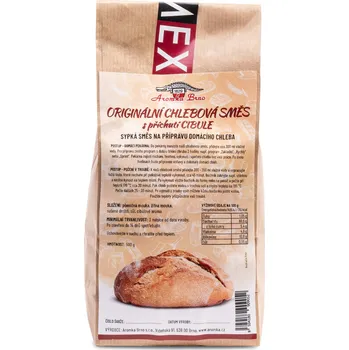 Aromka Brno Chlebová směs s příchutí cibule Prodávané množství: 0,5 kg