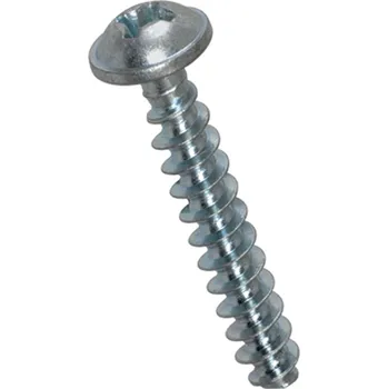 Šroub Šroub do termoplastů PT s půlkulatou hlavou a límcem KB 40x10 BN 20128 A2