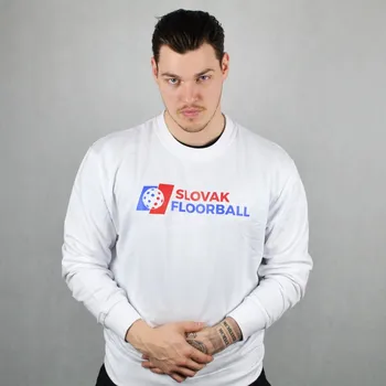 Pánská mikina Slovak Floorball White Sweater XXL
