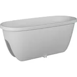 Květináč/truhlík na zábradlí 60 cm bílý Balconia OVI