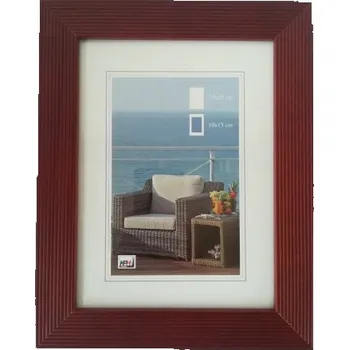 Rám na obraz Dřevěný 15x20 HR-23, mahagon