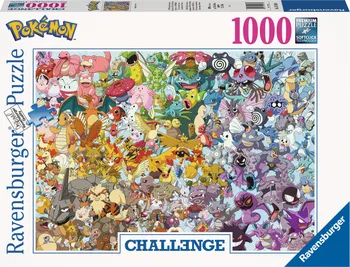 Puzzle Ravensburger Puzzle Challenge Pokémon 1000 dílků