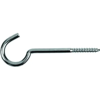 Tesařské kování Hák lustrový 160x6.2 mm pozink