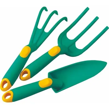 Náčiní zahradní 3 ks tyrkysové