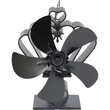 Krbový ventilátor Turbo Fan Neat 853 ventilátor na kamna černý