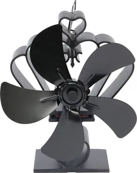 Krbový ventilátor Turbo Fan Neat 853 ventilátor na kamna černý