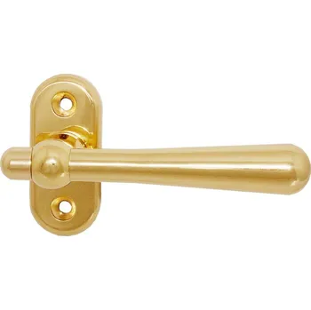 Okenní klika BERNAT MOUNTING BERNAT Casual euro klika Povrchová úprava: leštěná mosaz