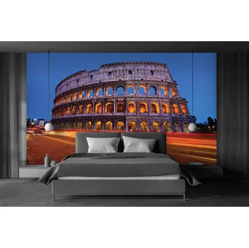 Fototapeta Malvis ® Tapeta Koloseum v noci Vel. (šířka x výška): 144 x 105 cm