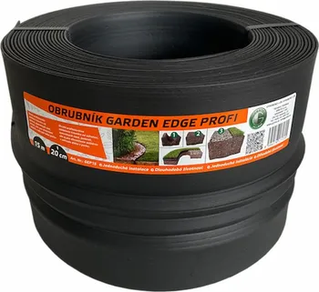 Zahradní obrubník Nohel Garden Garden Edge Profi XL 49058 20 x 1500 cm černý