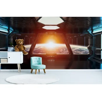 Malvis ® Tapeta Vesmírná loď Vel. (šířka x výška): 504 x 310 cm