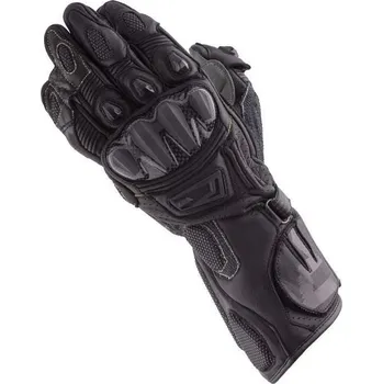 Moto rukavice Rebelhorn REBEL černé kožené rukavice na motorku M