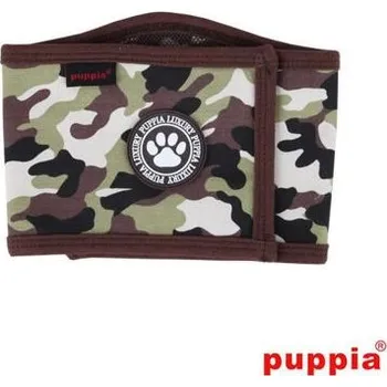 Obleček pro psa Puppia protiznačkovací pás pro pejsky Legend Manner Band hnědá kamufláž varianta L