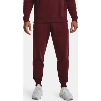 Pánské tepláky Under Armour UA Rival Fleece Joggers-RED - červené Velikost: L