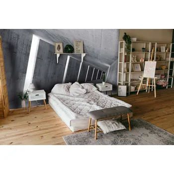 Tapeta Malvis ® 3D tapeta Šedý tunel Vel. (šířka x výška): 144 x 105 cm