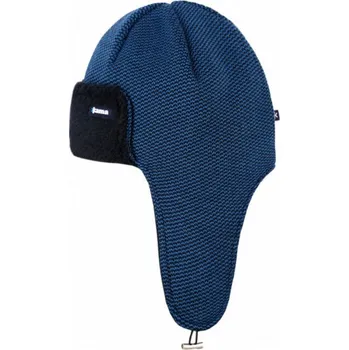 Čepice Kama pletená Merino čepice A168 108 - tmavě modrá L