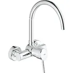 Grohe Concetto - Páková dřezová baterie, chrom 32667001