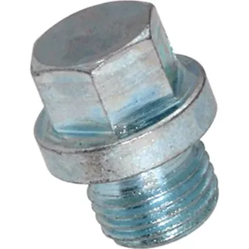 Fitinka Zátka šestihranná hlava s nákružkem DIN 910 G 1/2 DIN 910 MS NI