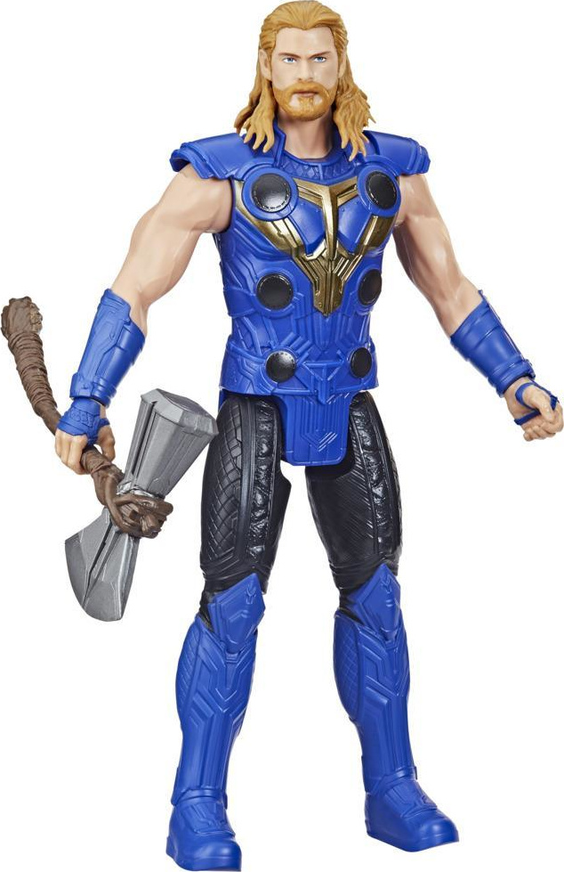 Hasbro Marvel Avengers Titan Hero Series Thor Action Figure 30 Cm Con Stormbreaker Snodabile, Per Bambini 4+ Anni