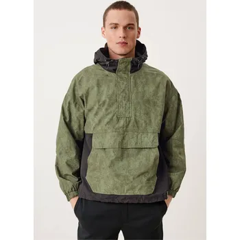 Pánská větrovka Q/S s.Oliver pánská lehká bunda s kapucí zelená Velikost: L