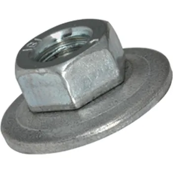 Spojovací materiál Matice pojistná s neztratitelnou podložkou BN 712 M10 BN 712 ZB