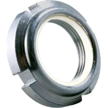 Matice Matice pojistná kruhová GUK s polyamidovou vložkou KM GUK M12x1 ZB