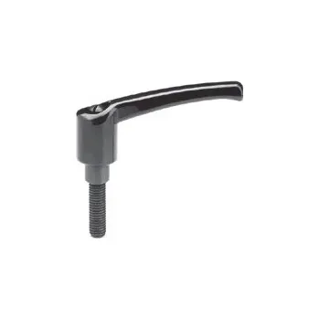 Páčidlo Nastavitelná upínací páka se šroubem M16x50 mm, délka 94 mm, kovová