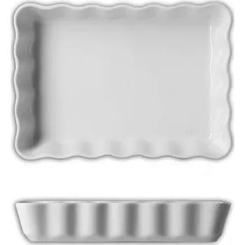 Nádoba na pečení Forma zapékací koláčová 19x13,5 cm THUN porcelán