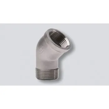 Fitinka 3/4" koleno 45° ŠM NEREZ, T=-25-180°C, 1.4408