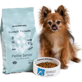 Krmivo pro psa Granule pro psy - Kennels' Favourite Petite Senior 1,5 Kg granule pro starší psy velmi malých plemen