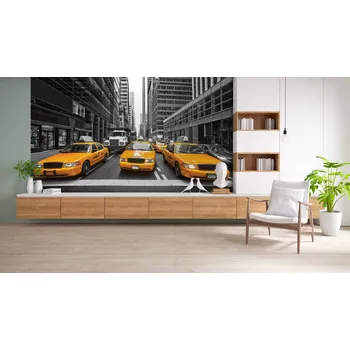 Fototapeta Malvis ® Tapeta NYC taxi Vel. (šířka x výška): 144 x 105 cm