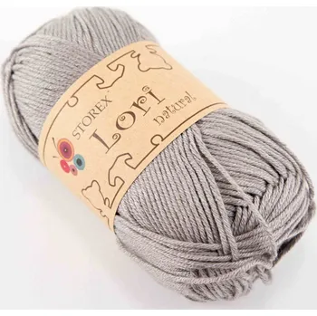 Příze Příze Lori natural - kameninová šedá - 234