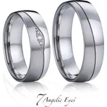 Goldstore Snubní prsteny s diamantem 035 Quasimodo a Esmeralda Varianta: snubní prsteny