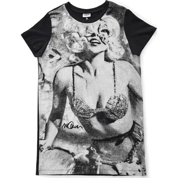 Dámské tričko DLOUHÉ TRIČKO LADY GAGA Noisy May