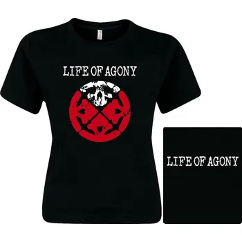 Dámské tričko dámské triko Life Of Agony - logo