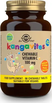 Solgar Cucací vitamín C 100 mg pomeranč 90 tbl.