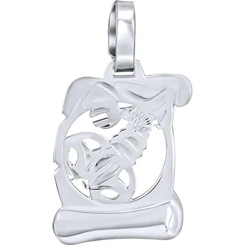 Přívěsek Stříbrný přívěsek znamení zvěrokruhu Štír - pergamen SILVEGOB102630S11