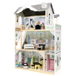 Dřevěný domeček pro panenky 122 cm +…