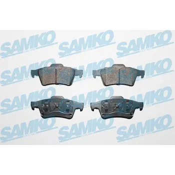 Brzdová destička Sada brzdových destiček, kotoučová brzda SAMKO 5SP815