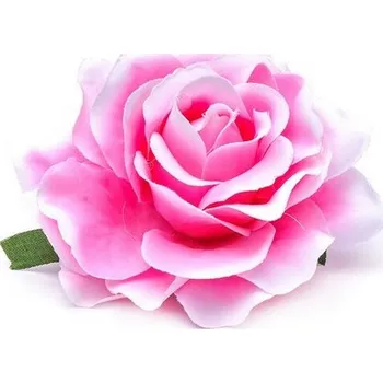 Ozdoba do vlasů Ozdoba do vlasů růžička - růžová