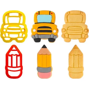 Vykrajovátko Vykrajovátka plastová Škola 2 ks