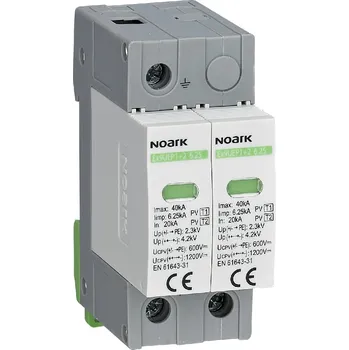 Přepěťová ochrana Noark svodič přepětí 111745, 500V T1+T2 Ex9UEP1+2 6.25 2P 500 EU DC NOARK
