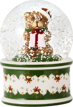 Vánoční dekorace Villeroy & Boch Christmas Toys sněžítko s medvídkem 9 cm