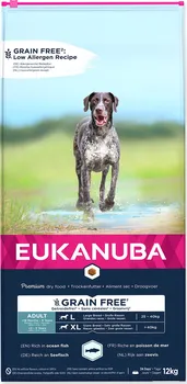Krmivo pro psa Eukanuba Dog Adult Large/Giant Grain Free 12 kg
