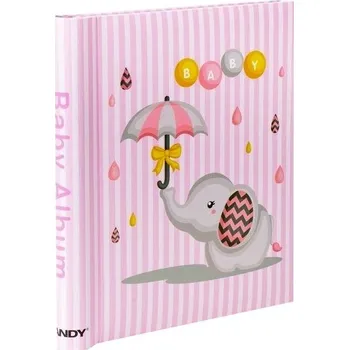Fotoalbum Fandy Umbrella 2 25 x 29 cm růžové 40 stran