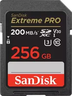Paměťová karta SanDisk Extreme Pro SDXC 256 GB Class 10 UHS-I U3 (SDSDXXD-256G-GN4IN)