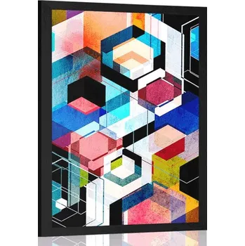 Plakát Dovido Plakát abstraktní geometrie