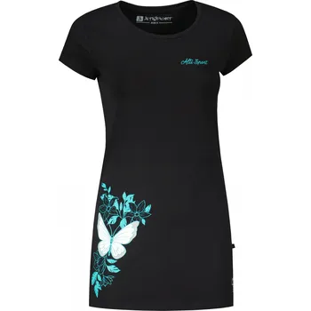 Dámské tričko Dámské prodloužené triko ALTISPORT CARRYOVER ALW137AL384 ČERNOMODRÁ M