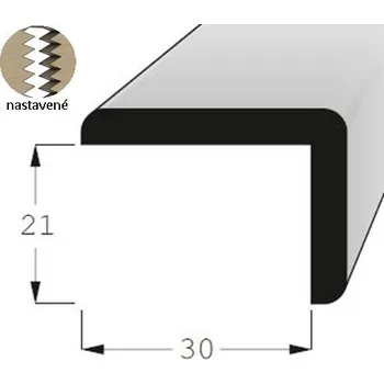 Stropní lišta Rohová lišta - R 3021 SM /200 nast.