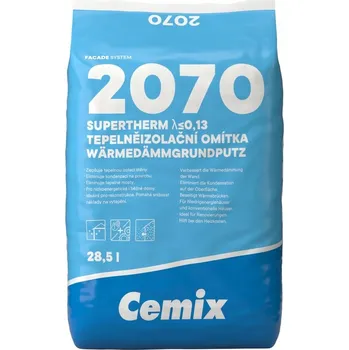 Omítka Cemix SUPERTHERM Λ≤0,13 TEPELNĚIZOLAČNÍ OMÍTKA 2070